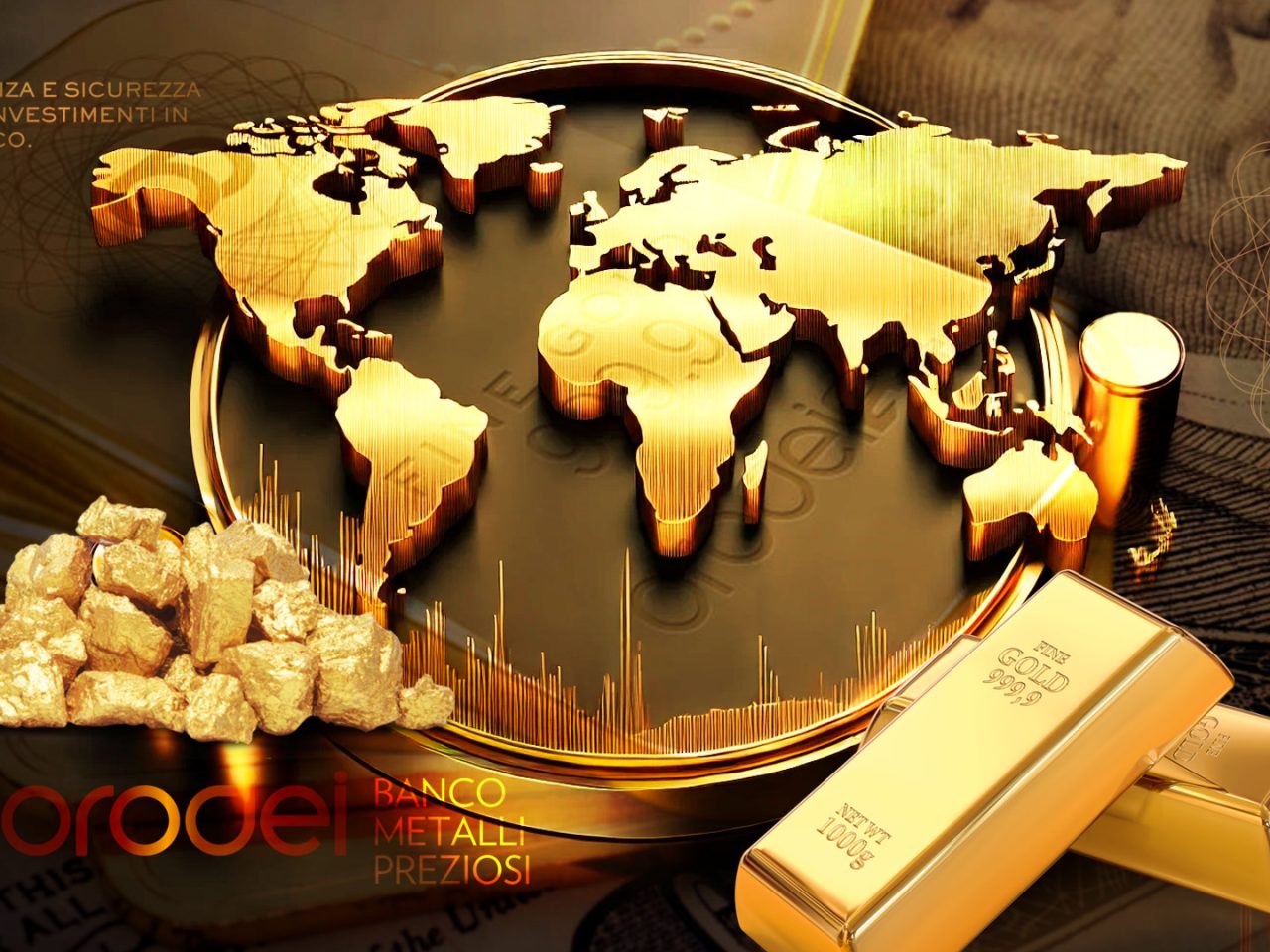 Orodei Banco Metalli Preziosi: Le Economie Avanzate intendono acquistare più Oro nonostante il Prezzo Record