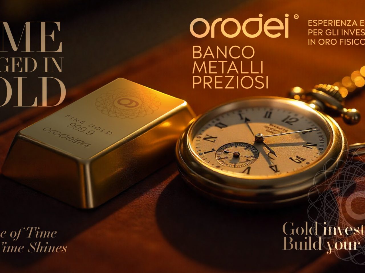 Orodei Banco Metalli Preziosi: Tempo Eterno: l’oro e l’arte dell’orologeria