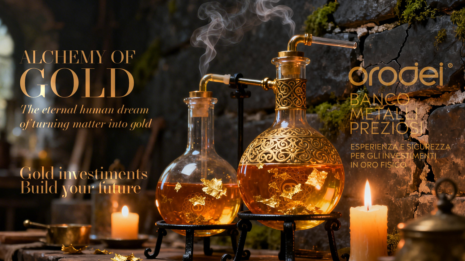 Orodei Banco Metalli Preziosi — Gold: L'Alchimia e l'Oro