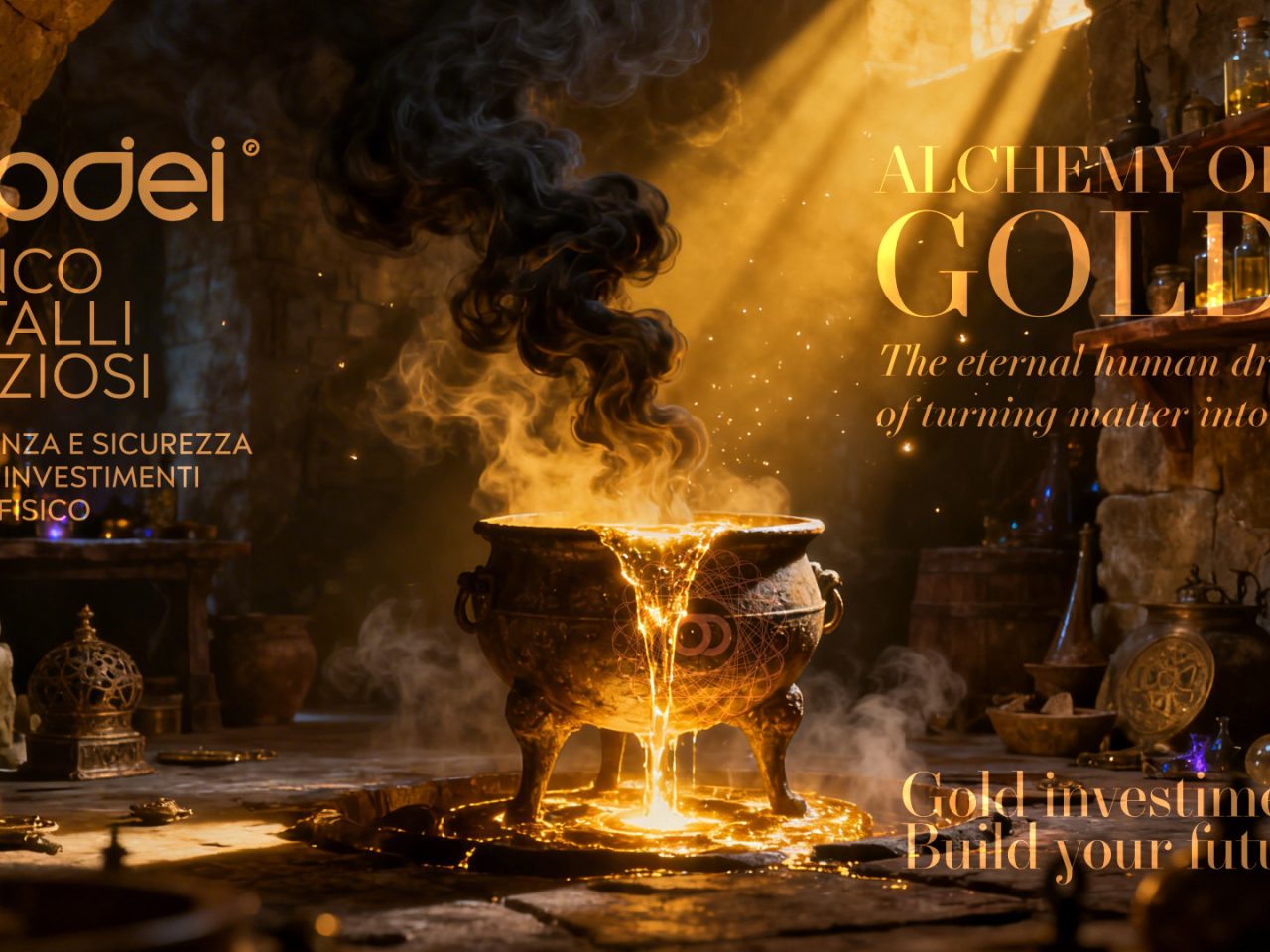 Orodei Banco Metalli Preziosi: L’Alchimia e l’Oro: La Secolare Ossessione di Trasformare i Metalli