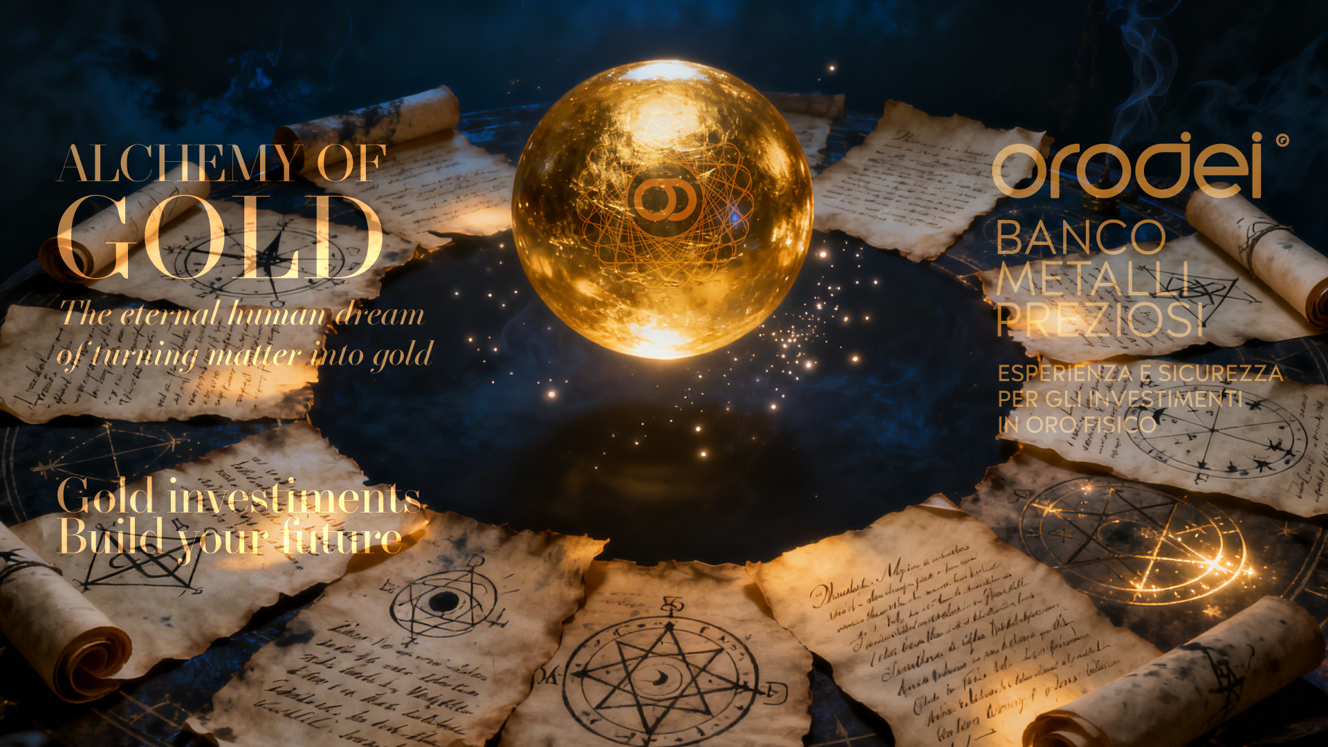 Orodei Banco Metalli Preziosi — Gold: L'Alchimia e l'Oro