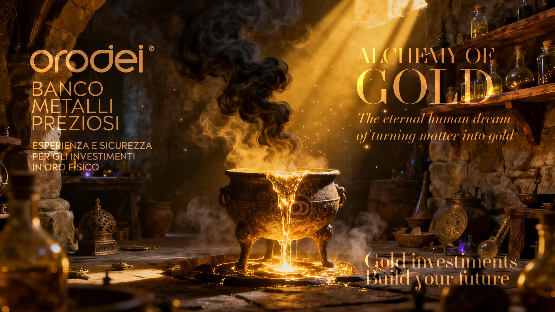 Orodei Banco Metalli Preziosi — Gold: L'Alchimia e l'Oro
