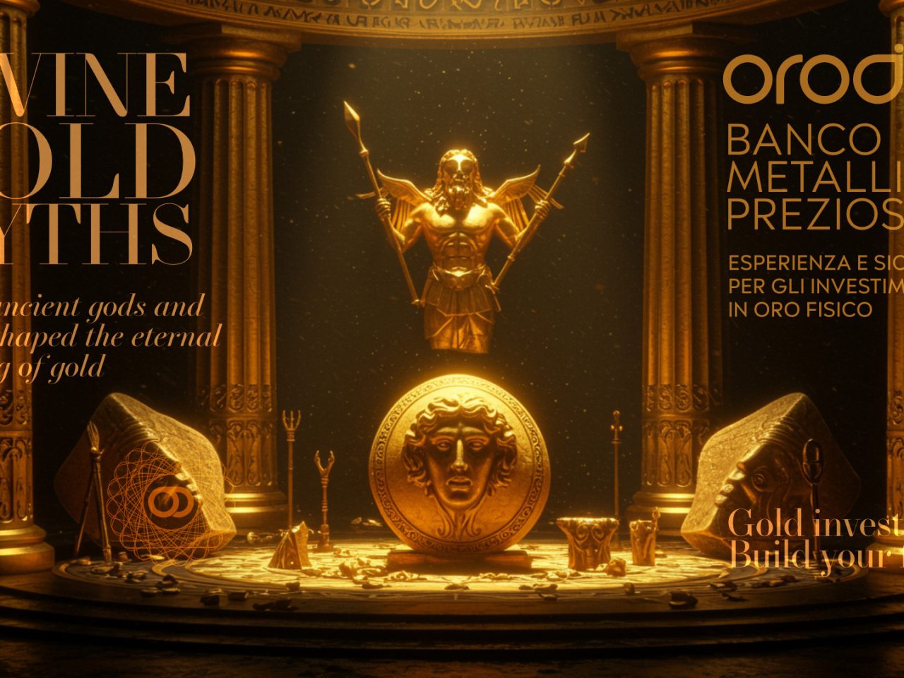 Orodei Banco Metalli Preziosi: L’Oro nella Mitologia Greca e Romana: Dei, Eroi e Metallo Divino