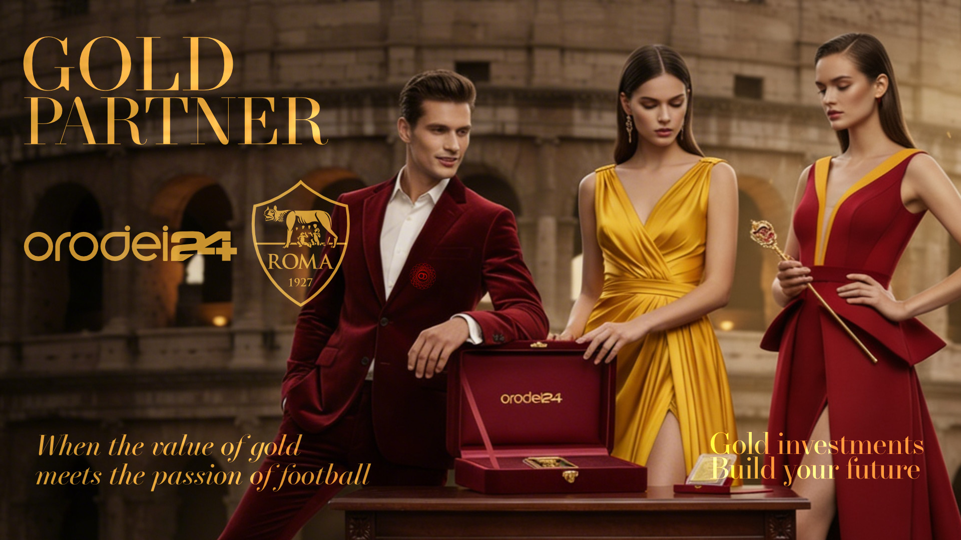 Orodei Banco Metalli Preziosi — AS Roma Gold Partner