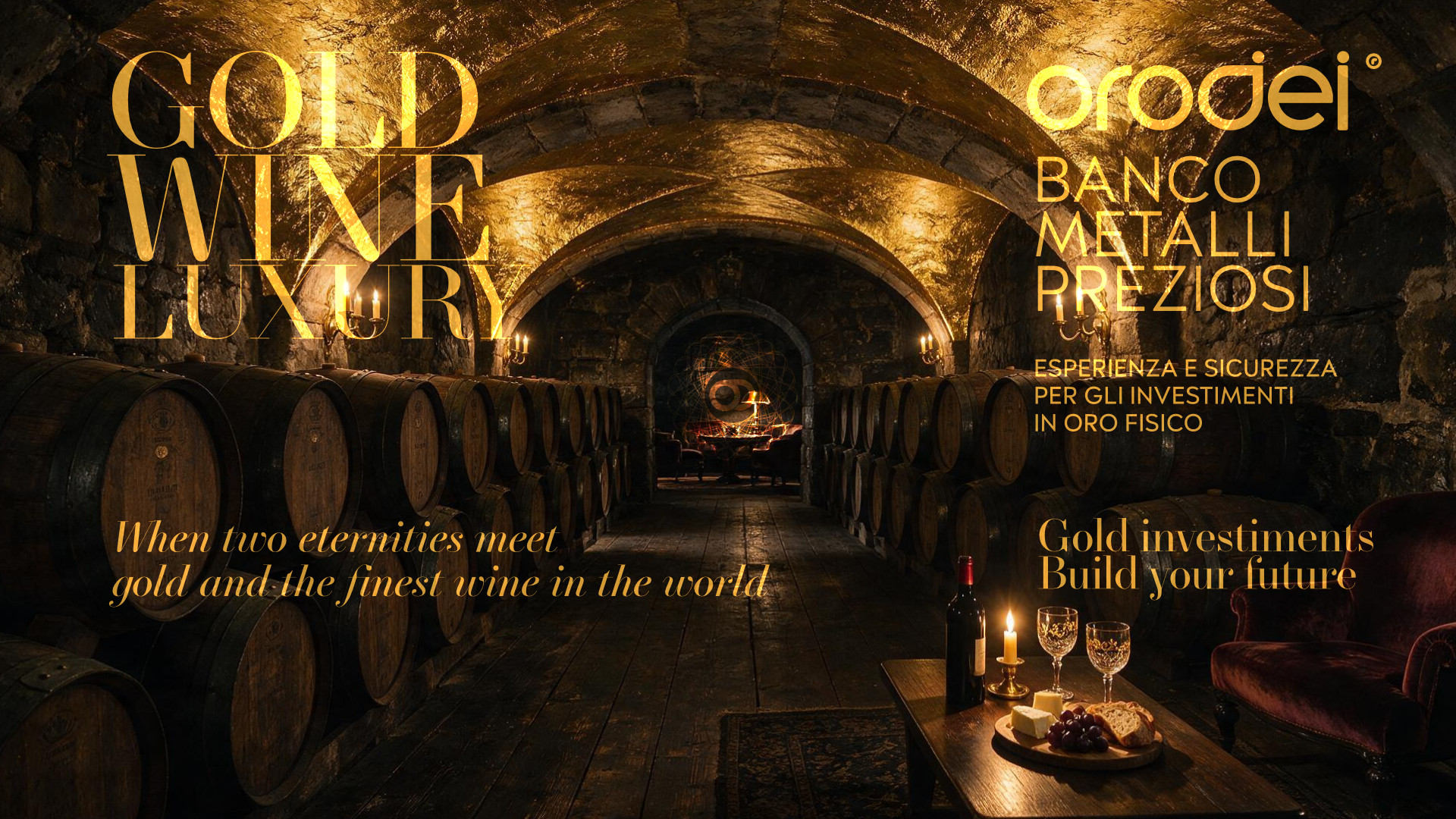 Orodei Banco Metalli Preziosi — Gold: L'Oro e il Vino