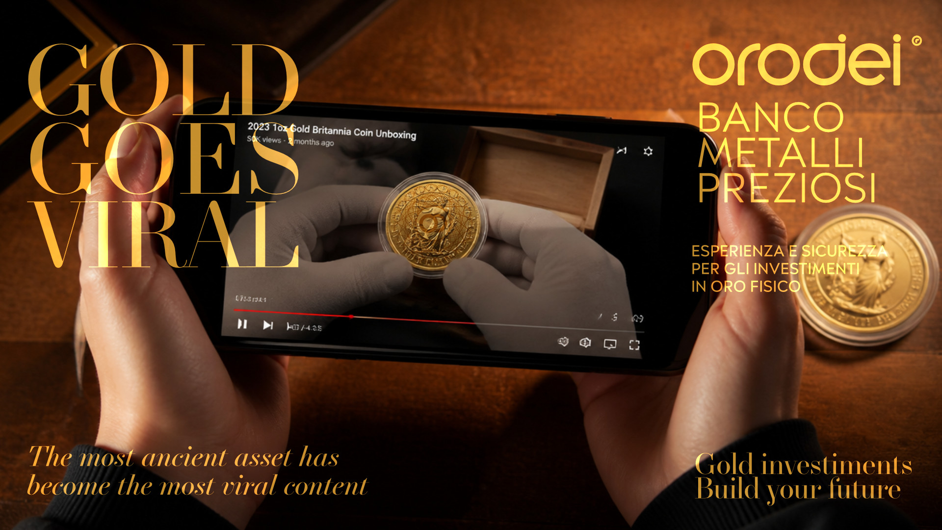 Orodei Banco Metalli Preziosi — Gold: L'Oro e i Social Media