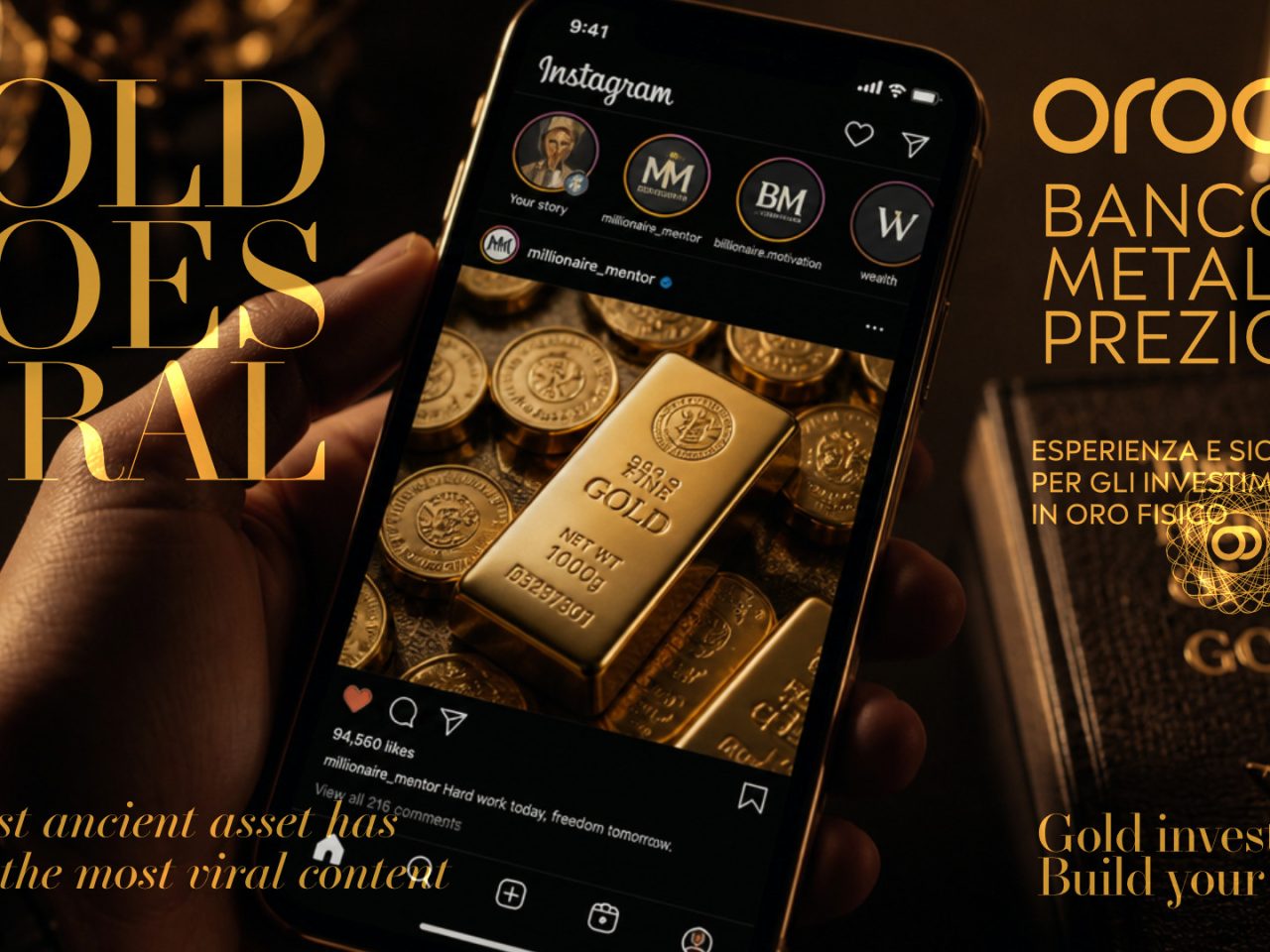 Orodei Banco Metalli Preziosi: L’Oro e i Social Media: Come Instagram e TikTok hanno Trasformato il Mercato dell’Oro di Massa