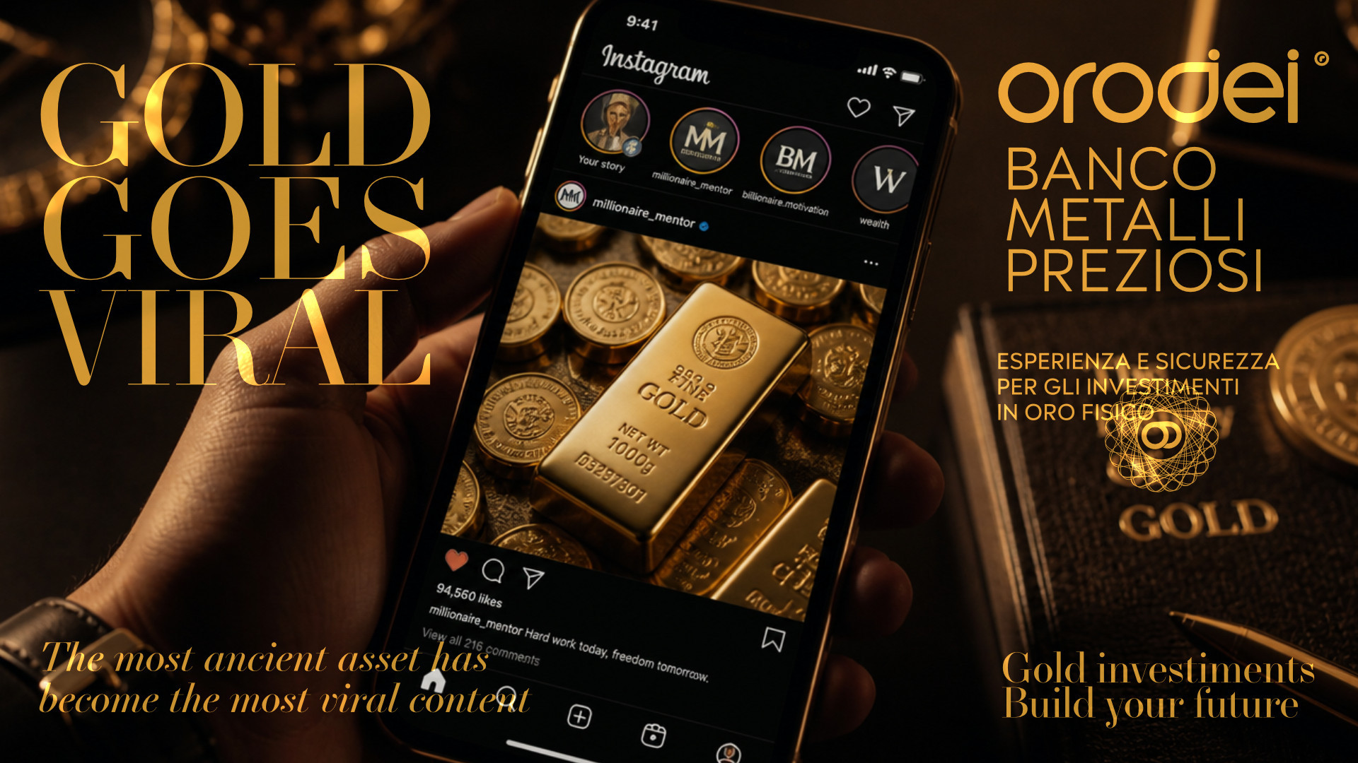 Orodei Banco Metalli Preziosi: L’Oro e i Social Media: Come Instagram e TikTok hanno Trasformato il Mercato dell’Oro di Massa