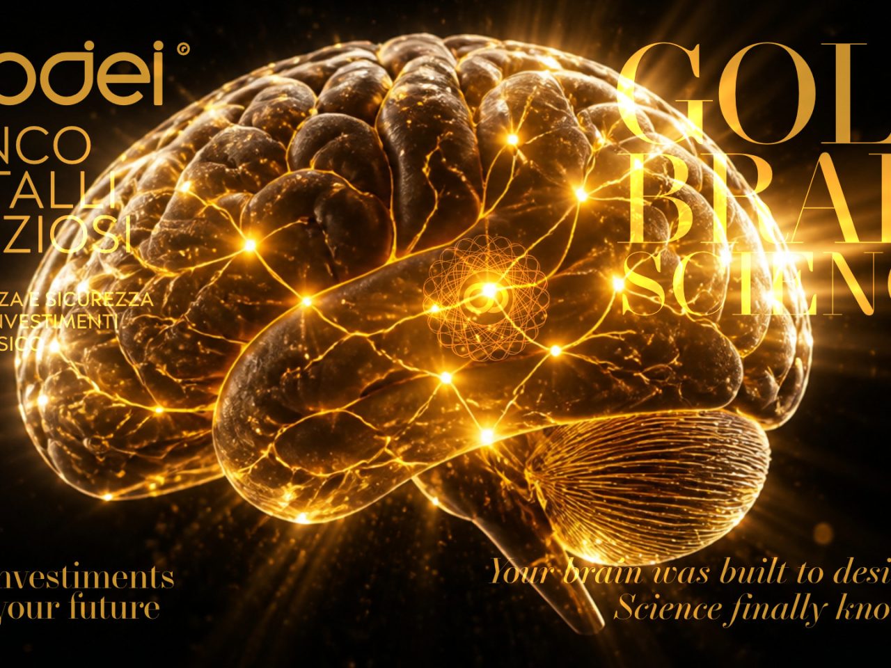 Orodei Banco Metalli Preziosi: L’Oro e il Cervello: La Neuroscienzarivela Perché il Nostro Cervello è Biologicamente Programmato per Desiderare l’Oro