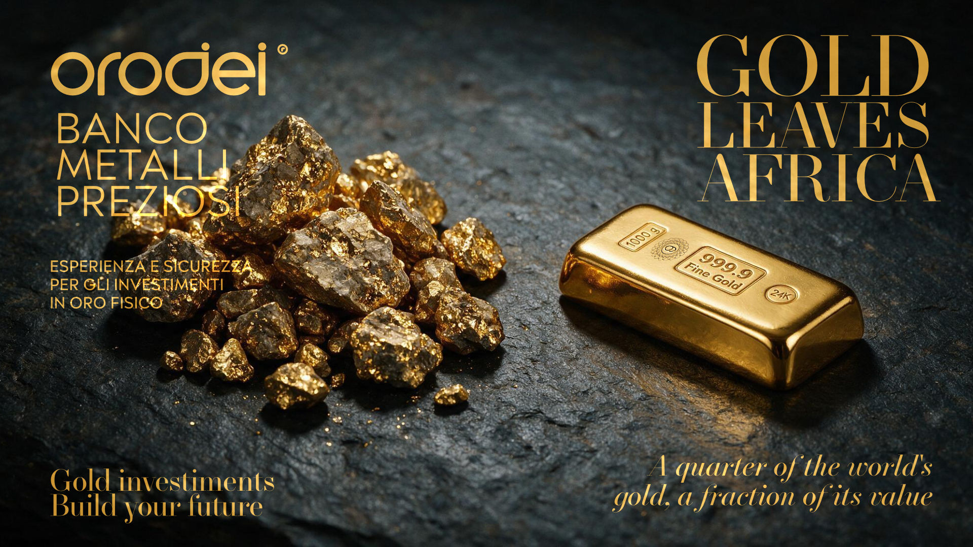 Orodei Banco Metalli Preziosi — Gold: L'Oro e l'Africa