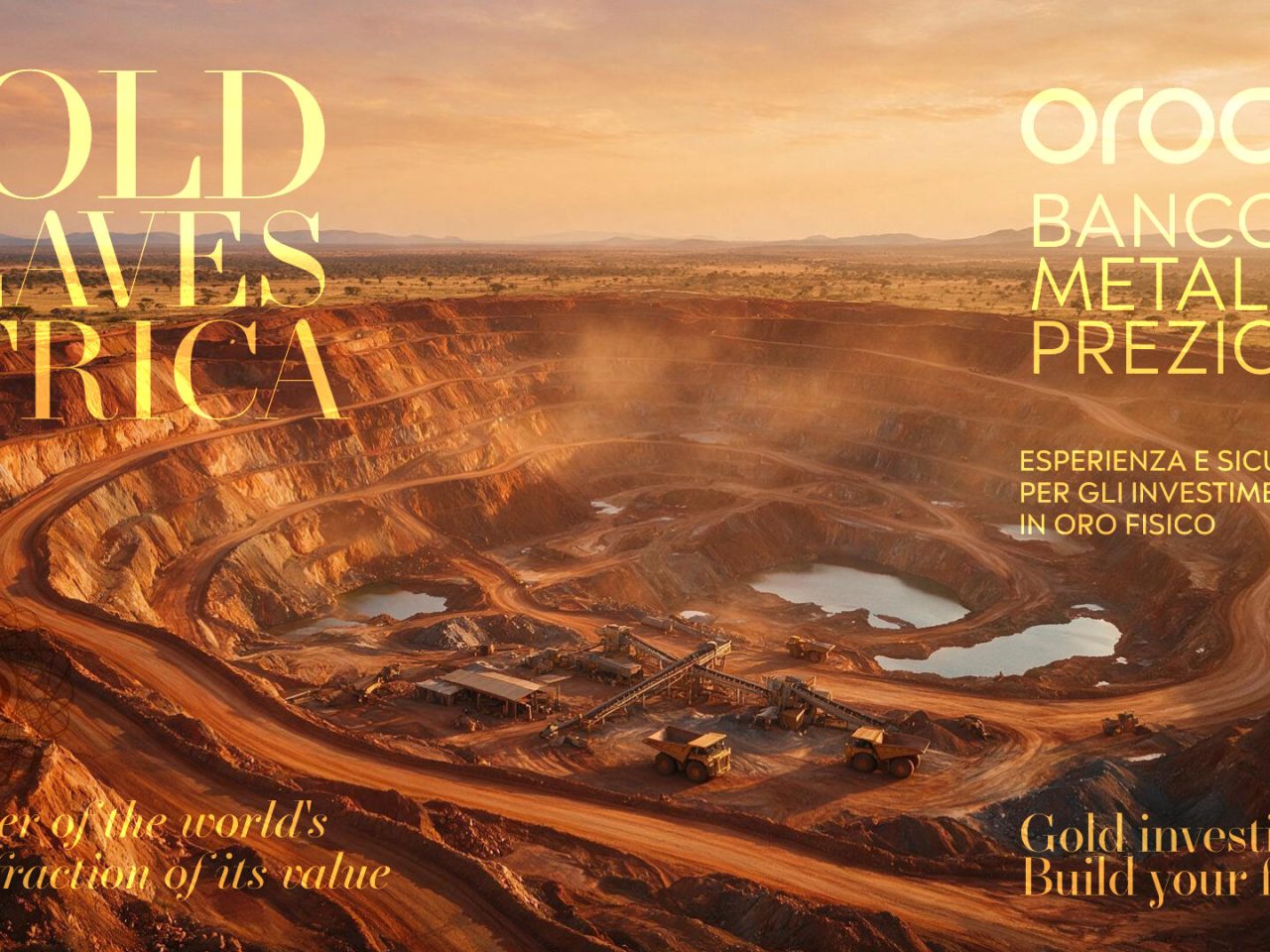 Orodei Banco Metalli Preziosi: L’Oro e l’Africa: Il Continente che Produce un Quarto dell’Oro Mondiale ma Non Riesce a Tenerselo