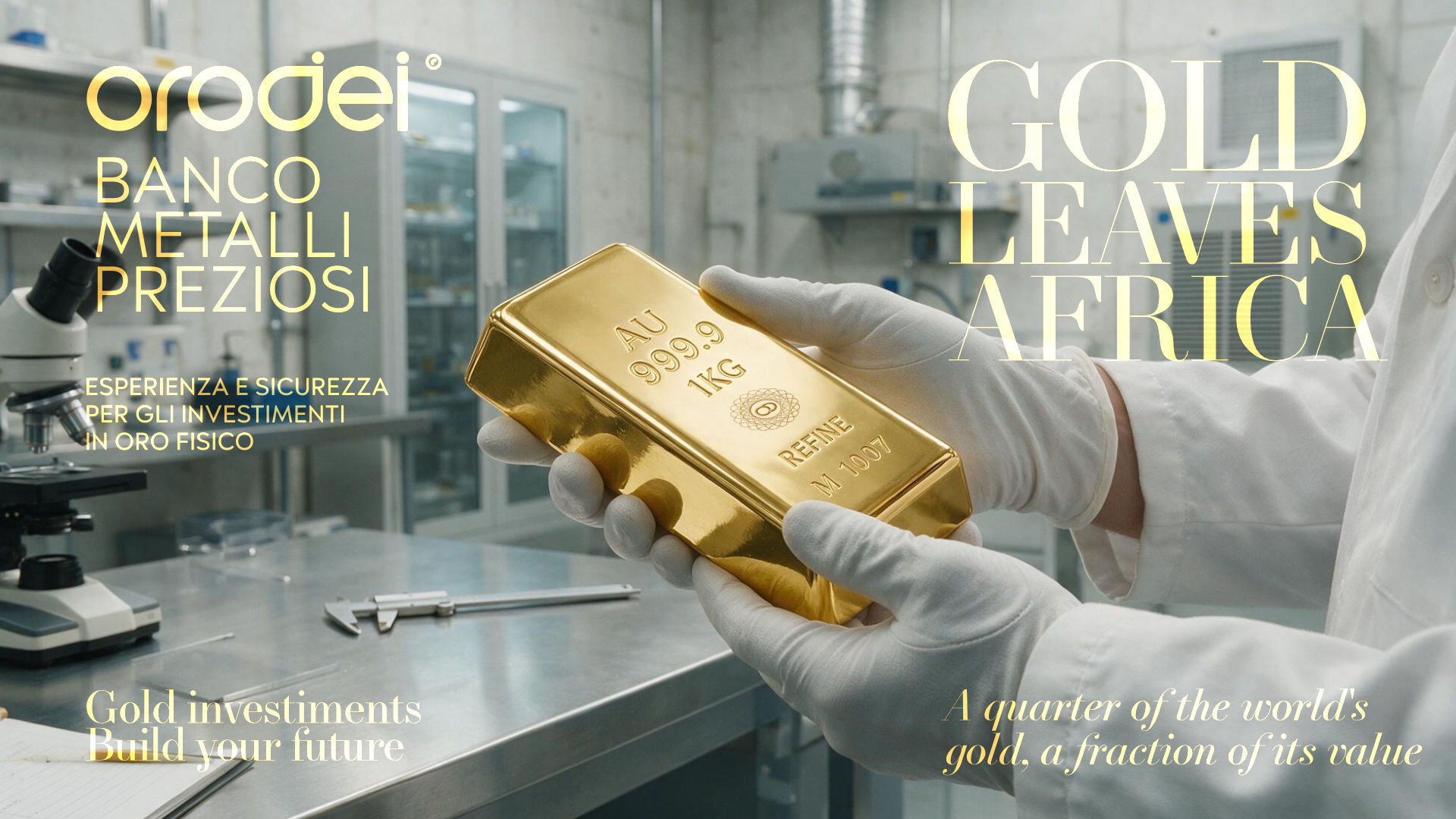 Orodei Banco Metalli Preziosi — Gold: L'Oro e l'Africa