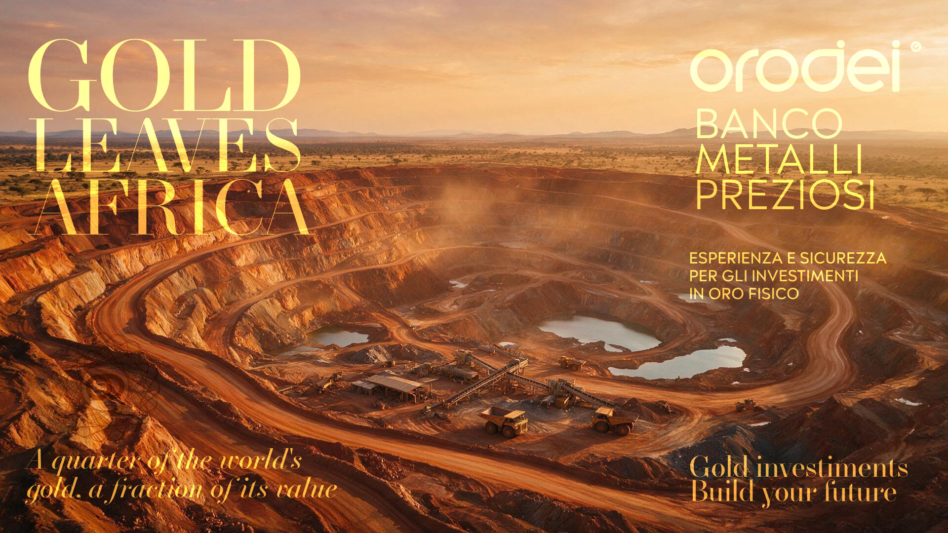 Orodei Banco Metalli Preziosi — Gold: L'Oro e l'Africa