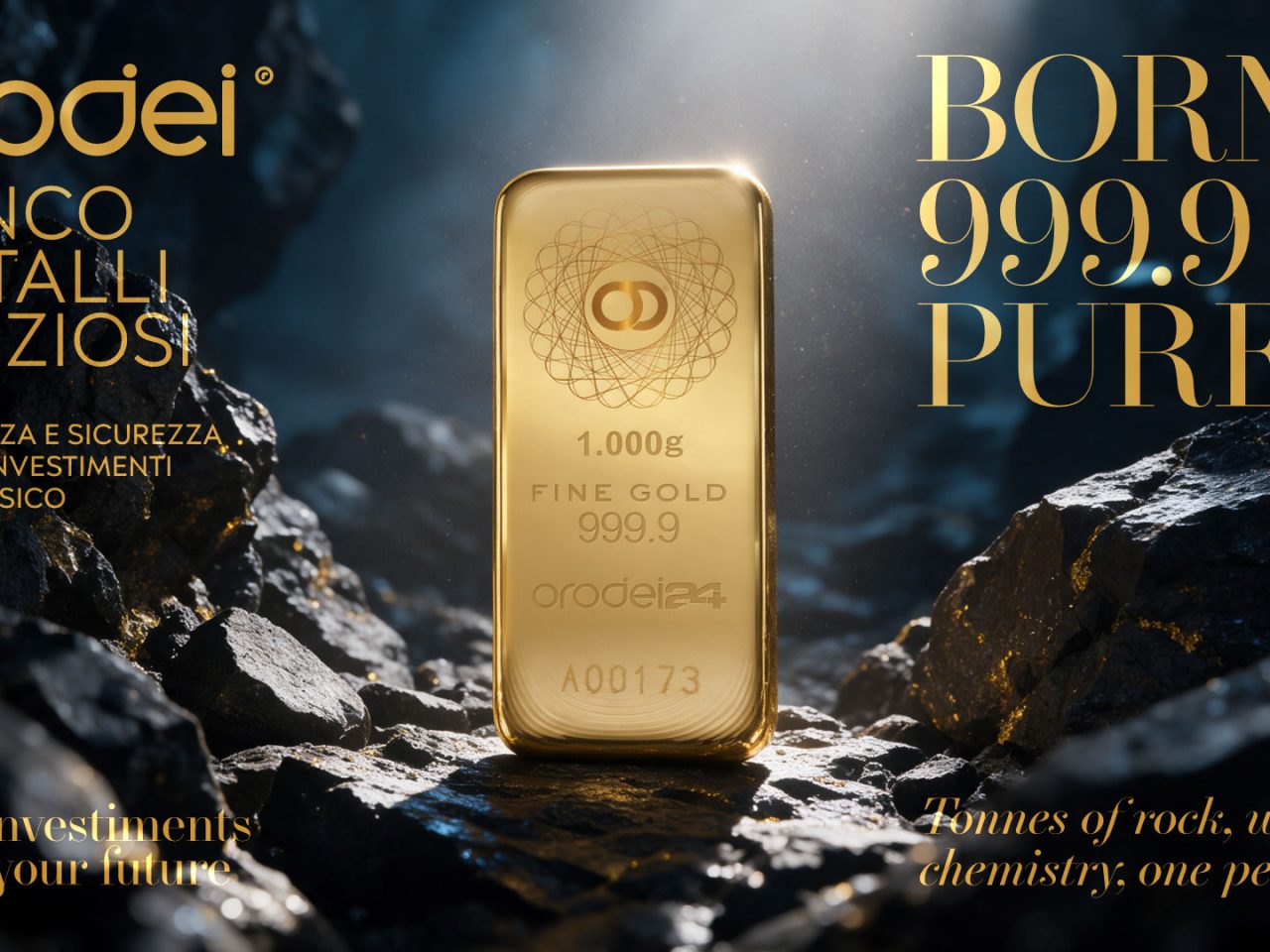 Orodei Banco Metalli Preziosi: Come Nasce un Lingotto: dal Minerale Grezzo al 999,9 per Mille